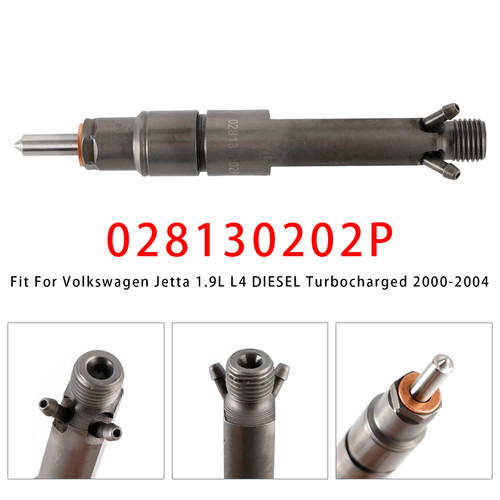 2000-2005 Volkswagen Golf Jetta Beetle 1.9L Diesel 1Pcs Fuel Injector 028130202P Generic