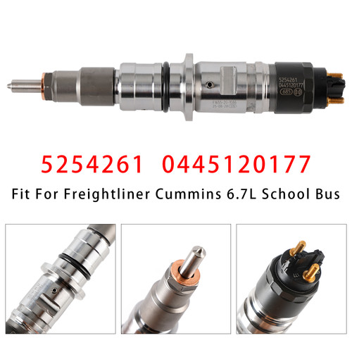 Thomas Cummins 6.7L 1Pcs Fuel Injector 5254261 0445120177 Generic