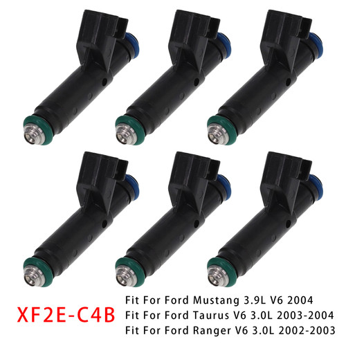 1999-2003 Ford Windstar 3.8L V6 6Pcs Fuel Injector XF2E-C4B Generic