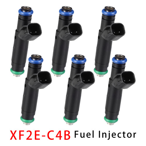 2001-2004 Ford Mustang 3.8L 3.9L V6 6Pcs Fuel Injector XF2E-C4B Generic