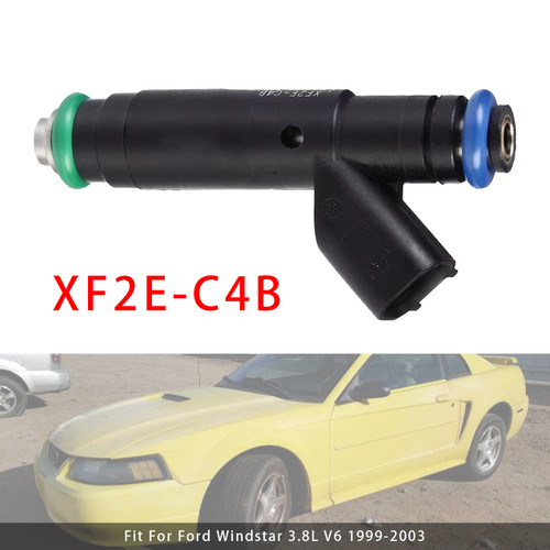 2001-2004 Ford Mustang 3.8L 3.9L V6 1Pcs Fuel Injector XF2E-C4B Generic