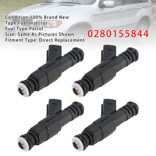 1998-2007 Ford Fairlane AU AUII 4Pcs Fuel Injector 0280155844 Generic