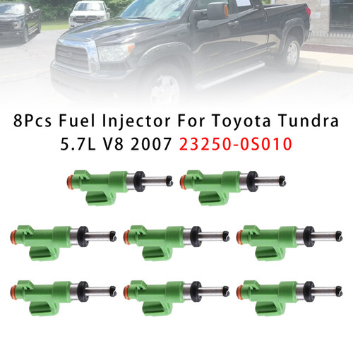 2007 Toyota Tundra With 5.7L Engine 8Pcs Fuel Injector 23250-0S010 Generic