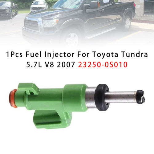 2007 Toyota Tundra With 5.7L Engine 1Pcs Fuel Injector 23250-0S010 Generic