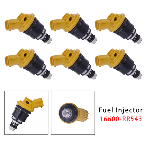 1993-1998 Nissan Skyline R33 6Pcs Fuel Injector 16600-RR543 Generic
