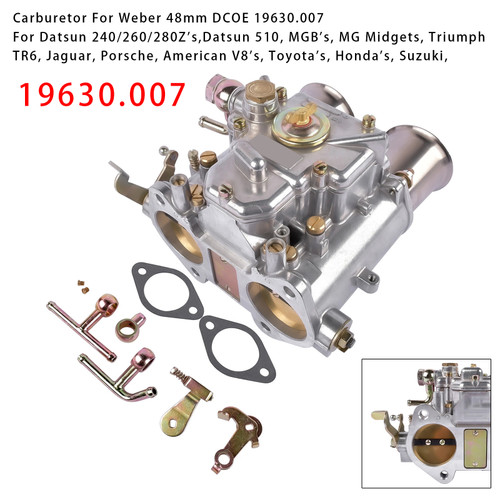 19630.007 Carburetor For Weber 48mm DCOE American V8 Engines Datsun Toyota MGB's