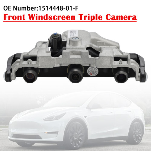 2021-2022 Tesla Model Y Front Windscreen Triple Camera 1514448-01-F Generic