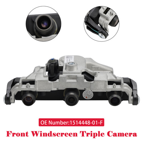 2021-2022 Tesla Model Y Front Windscreen Triple Camera 1514448-01-F Generic
