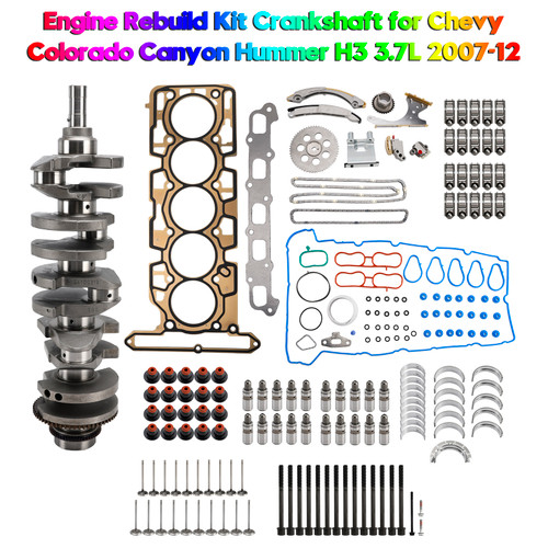 2007-2012 Chevy Colorado Canyon Hummer H3 3.7L Engine Rebuild Kit Crankshaft Generic