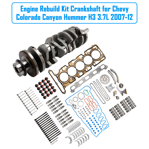 2007-2012 Chevy Colorado Canyon Hummer H3 3.7L Engine Rebuild Kit Crankshaft Generic