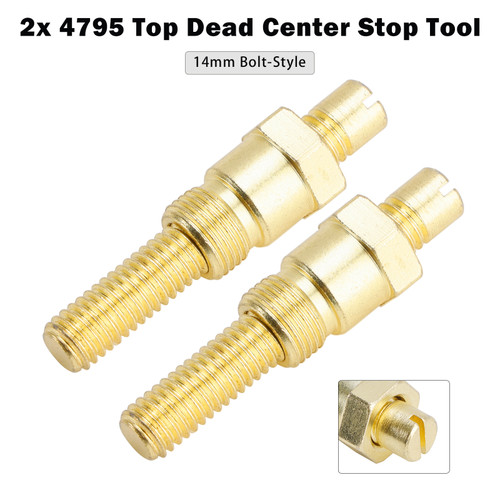 2x 4795 Top Dead Center Stop Tool 14mm Bolt-Style