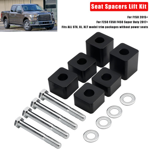 2015+ F150 Seat Lift Kit 4/5"-2.4" Generic
