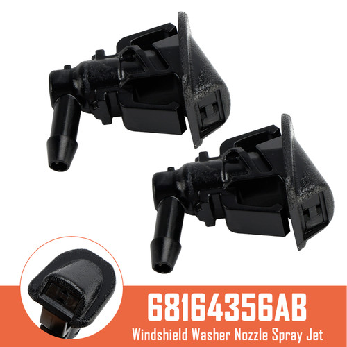 2007-2017 Jeep Wrangler JK Windshield Washer Nozzle Spray Jet 68164356AB Generic