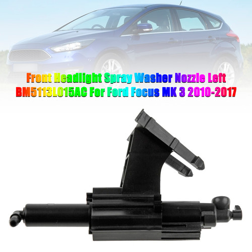 2010-2017 Ford Focus MK 3 Front Headlight Spray Washer Nozzle Left BM5113L015AC Generic