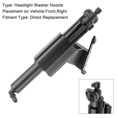 2010-2017 Ford Focus MK 3 Front Headlight Spray Washer Nozzle Right BM5113L014AC Generic