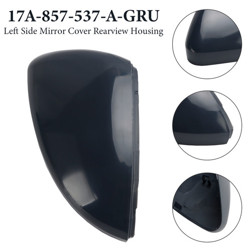 2019-2025 VW Jetta S/ SE/ SEL Pair of Side Mirror Cover Rearview Housing 17A-857-537-A-GRU Generic