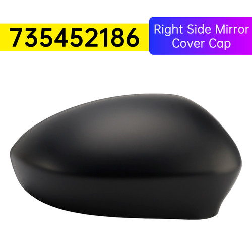 2007-2024 Fiat 500/500C Right Side Mirror Cover Cap Generic
