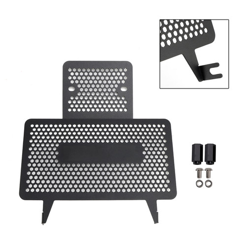 2018-2025 DUCATI Scrambler 1100 Radiator Guard Protector Radiator Cover Black Generic