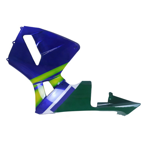 2003-2004 Honda CBR600RR Amotopart Fairings Blue & Green Movistar Racing Customs Fairing