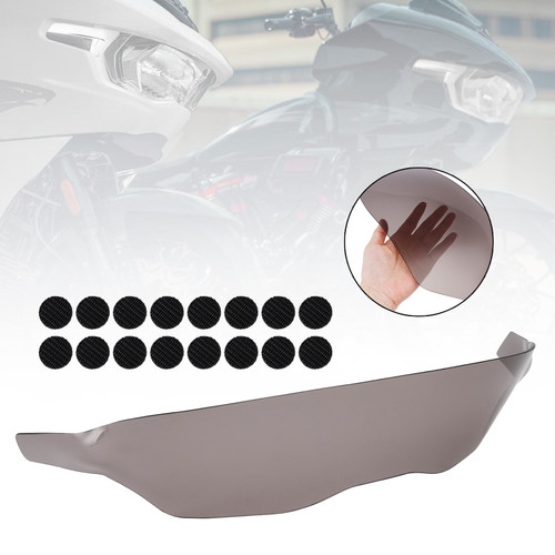 2024-2025 Touring Road Glide CVO 117 121 Front Headlight Lens Protection Cover Smoke Generic