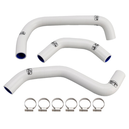 2021-2025 Kawasaki ZX-10R ZX-10RR Silicone Radiator coolant Hose kit White Generic