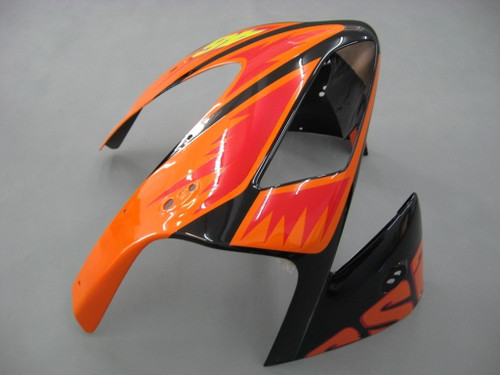 2003-2004 Honda CBR600RR Amotopart Fairings Yellow Black Valentino Rossi Repsol Moto Racing Customs Fairing