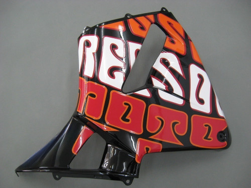 2003-2004 Honda CBR600RR Amotopart Fairings Yellow Black Valentino Rossi Repsol Moto Racing Customs Fairing