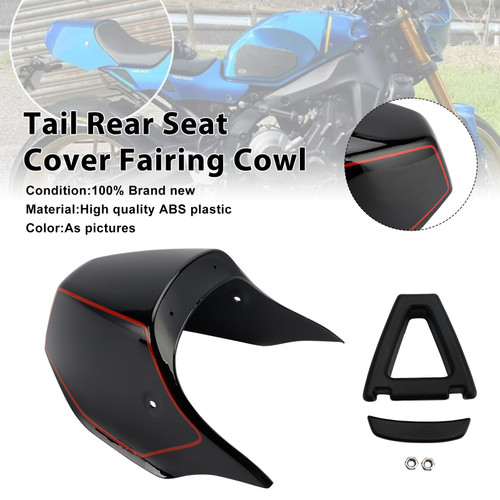2022-2025 Yamaha XSR900 Tail Rear Seat Cover Fairing Cowl Black Generic