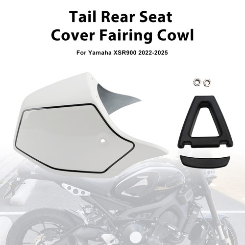 2022-2025 Yamaha XSR900 Tail Rear Seat Cover Fairing Cowl Ivory Generic