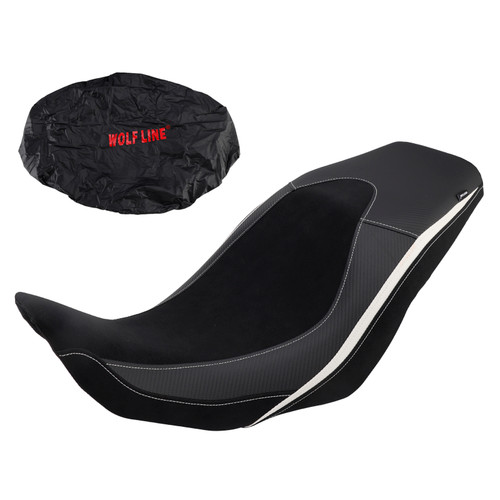 2024-2025 Suzuki V-Strom800 Dl800 Rider Passenger Seat Front Rear Lower Cushion White Generic