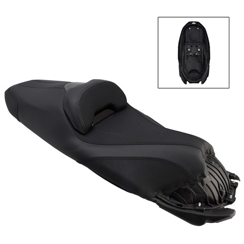 2022-2025 Honda Adv350 Rider Passenger Seat Complete Backrest Pad Black Generic