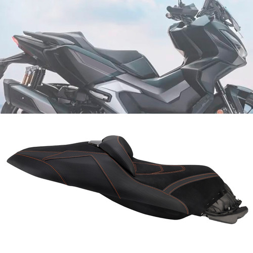 2022-2025 Honda Adv350 Rider Passenger Seat Complete Backrest Pad Orange Generic