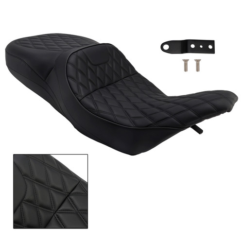 1997-2007 Road King Rider Passenger Seat Front Rear Cushion Diamond Generic