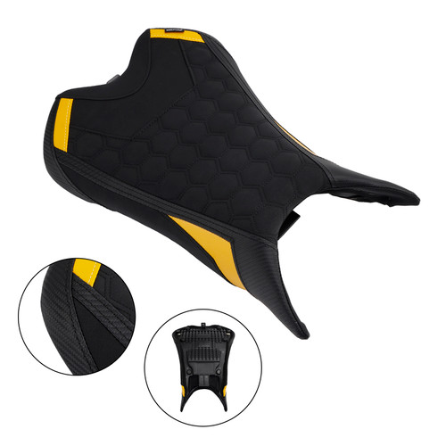 2023-2025 Triumph Street Triple 765R 765Rs Front Raider Seat Driver Cushion Pu Yellow A Generic