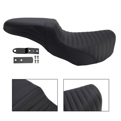 2006-2017 Dyna Fxd FLD Street Bob FXDB Fat Bob FXDF Rider Passenger Seat Front Rear Cushion Ribbed Generic