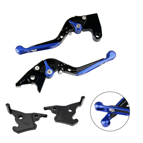2023-2025 YAMAHA XMAX 300 Adjustable Clutch Brake Lever Blue Generic