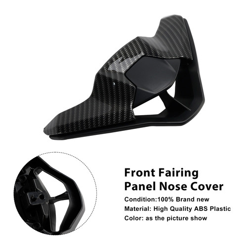 2023-2025 Triumph Street Triple 765 R/RS Front Fairing Panel Nose Cover Carbon Generic