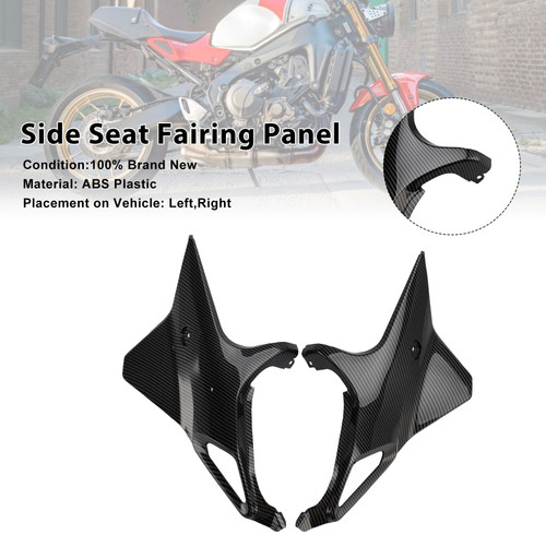 2022-2025 Yamaha XSR900 Side Seat Fairing Panel Carbon Generic