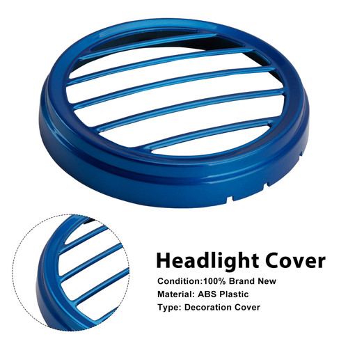 2022-2025 Yamaha XSR900 Front Nose Headlight Cover Fairing Blue Generic