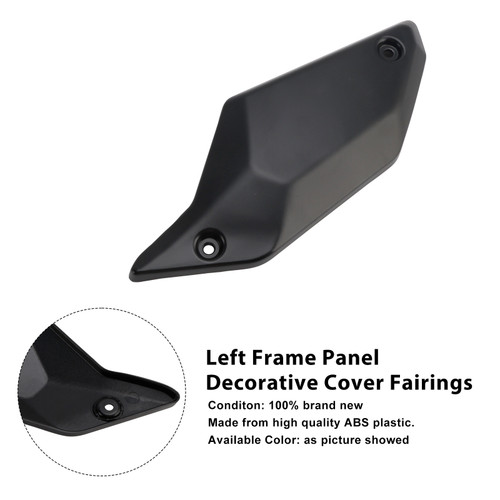2021-2025 Honda X-ADV 750 Left Frame Panel Decorative Cover Fairings Black Generic