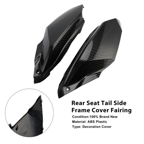 2017-2020 Honda X-ADV 750 Rear Seat Tail Side Frame Cover Fairing Carbon Generic
