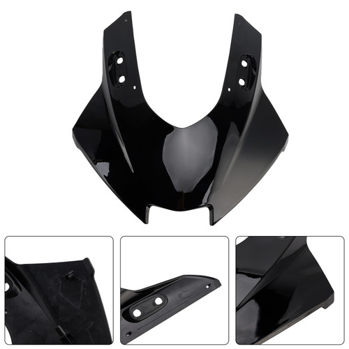 2025-2026 Yamaha YZF-R3 YZF-R25 Headlight Fairing Front Nose Cover Black Generic
