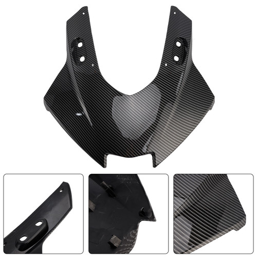 2025-2026 Yamaha YZF-R3 YZF-R25 Headlight Fairing Front Nose Cover Carbon Generic