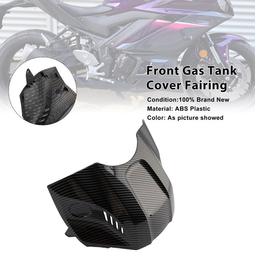 2025-2026 Yamaha YZF-R3 YZF-R25 Front Gas Tank Cover Fairing Carbon Generic