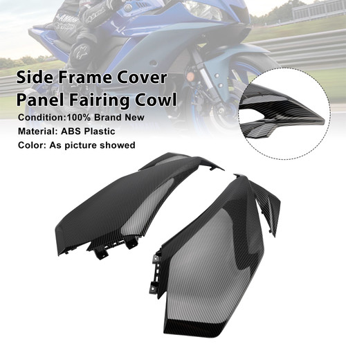 2025-2026 Yamaha YZF-R3 YZF-R25 Side Frame Cover Panel Fairing Cowl Carbon Generic