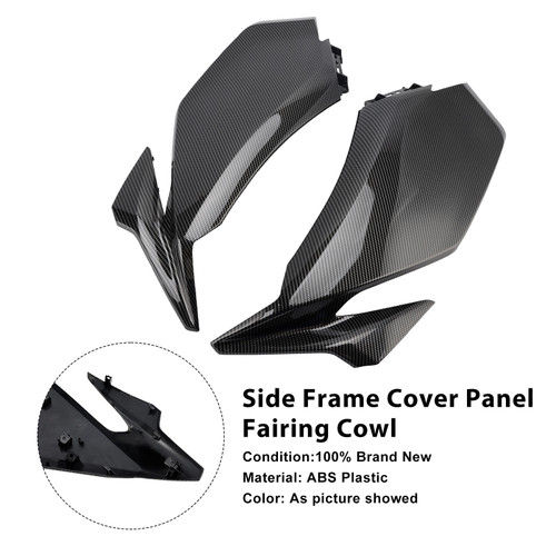 2025-2026 Yamaha YZF-R3 YZF-R25 Side Frame Cover Panel Fairing Cowl Carbon Generic