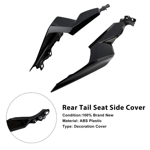 2025-2026 Yamaha YZF-R3 YZF-R25 MT-03 Rear Tail Seat Side Cover Black Generic
