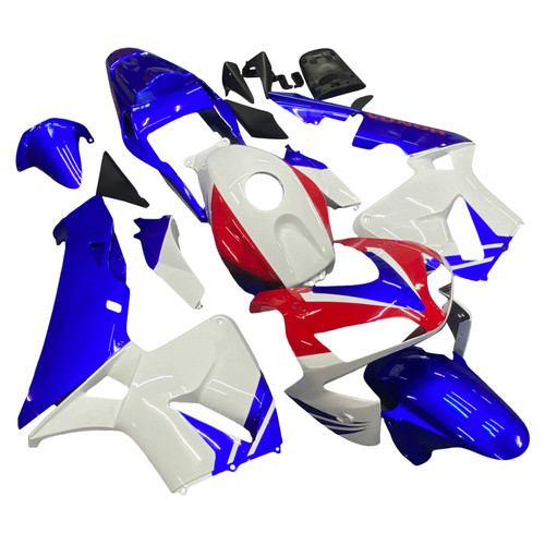 2003-2004 Honda CBR600RR Amotopart Fairings Red Whit Blue HRC Racing Customs Fairing