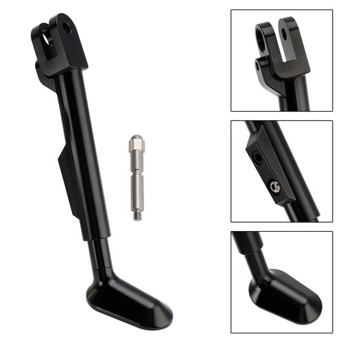 2025 Kawasaki Z900 Motorcycle Foot Side Stand Kickstand Black Generic