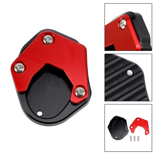 2020-2023 KAWASAKI KLX2301S Extension Kickstand Side Enlarger Pad Cnc Red Generic